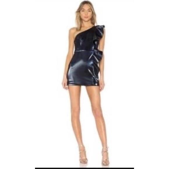 H:ours Dresses & Skirts - h:ours Aneta Mini Dress in Navy , Small